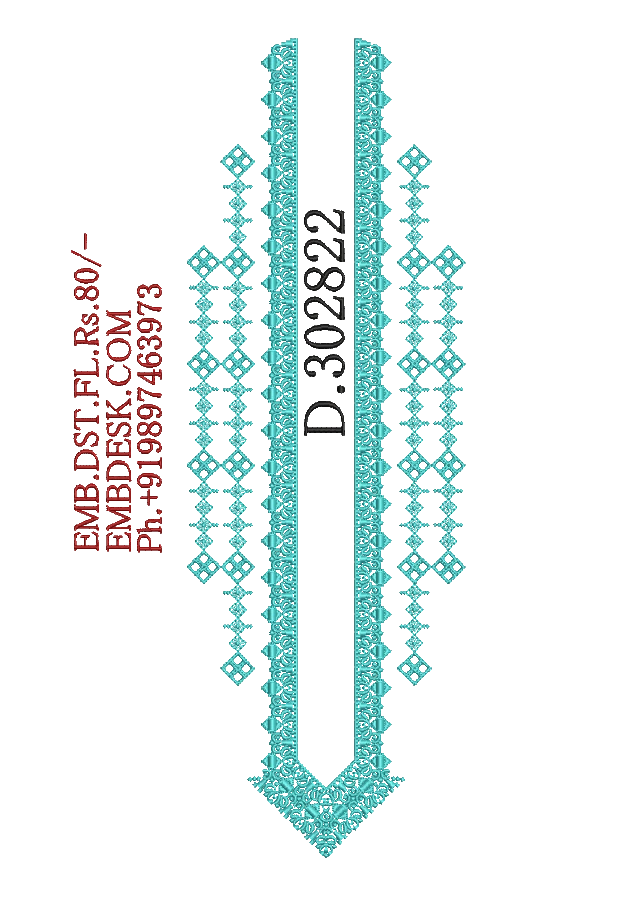 Fancy men's neck kurta 