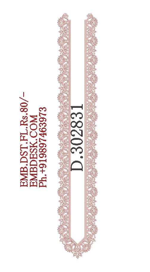 Fancy men's neck kurta 