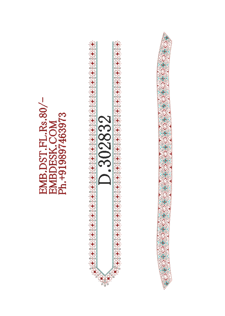 Fancy men's neck kurta