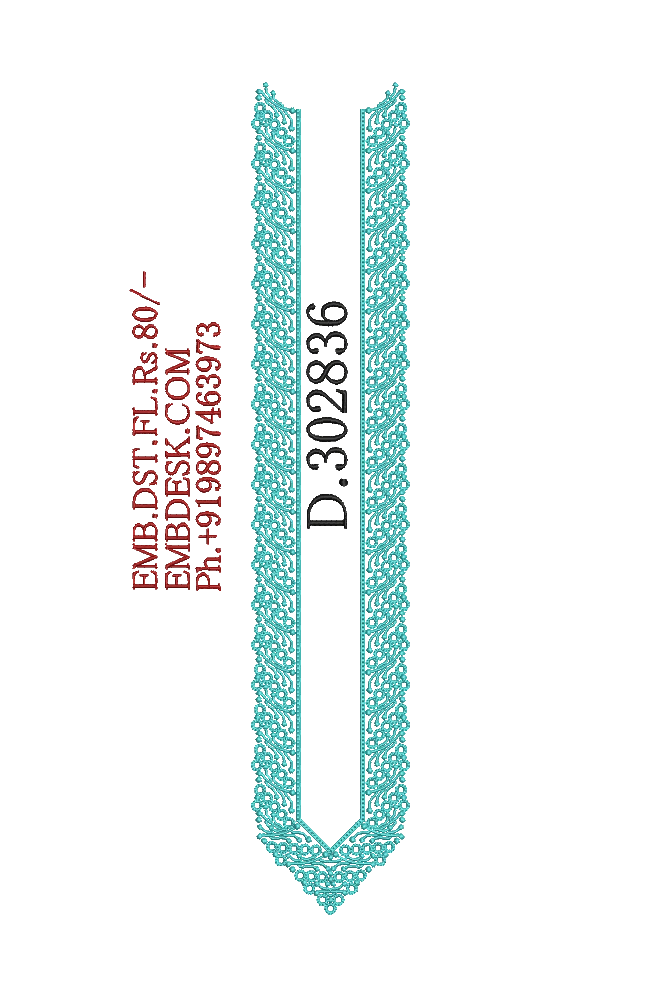 Fancy men's neck kurta