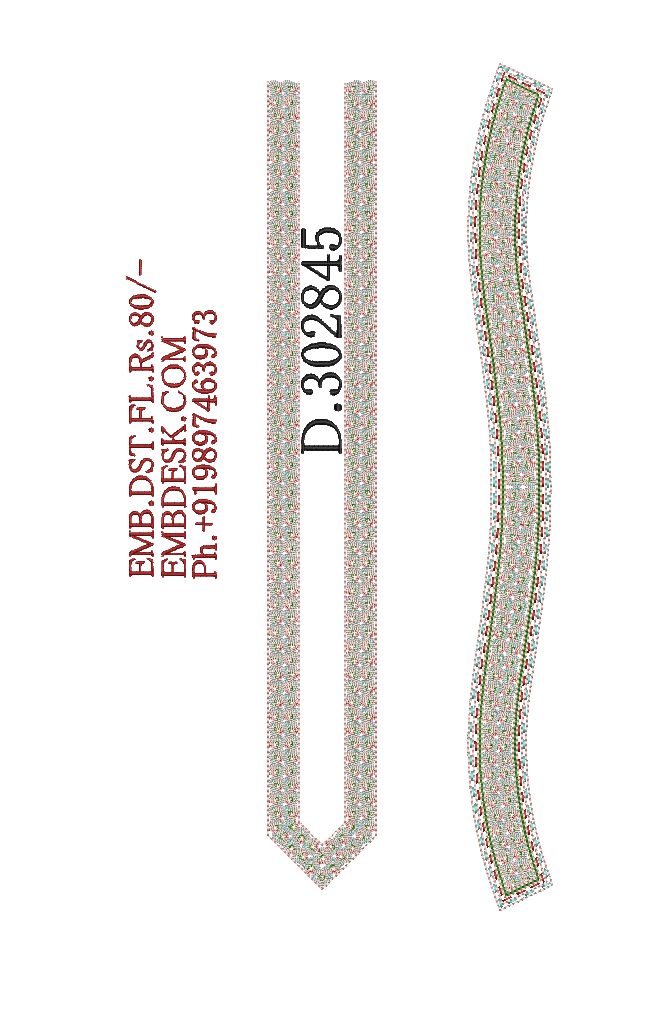 Fancy men's neck kurta