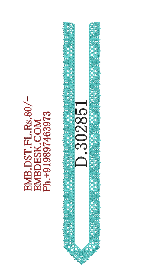 Fancy men's neck kurta