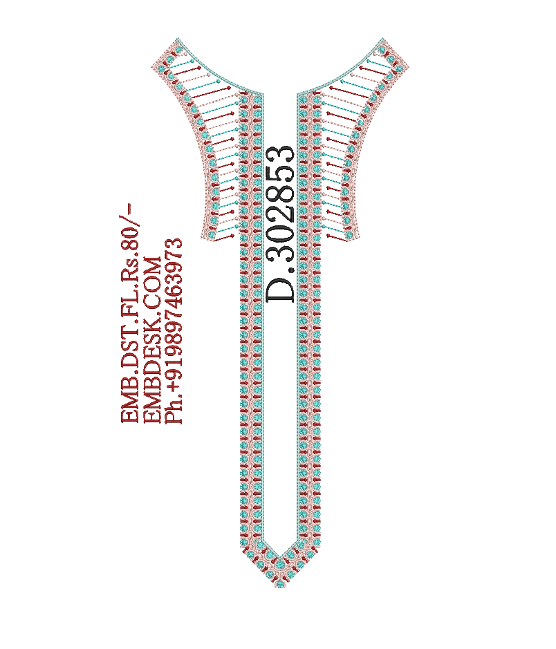Fancy men's neck kurta
