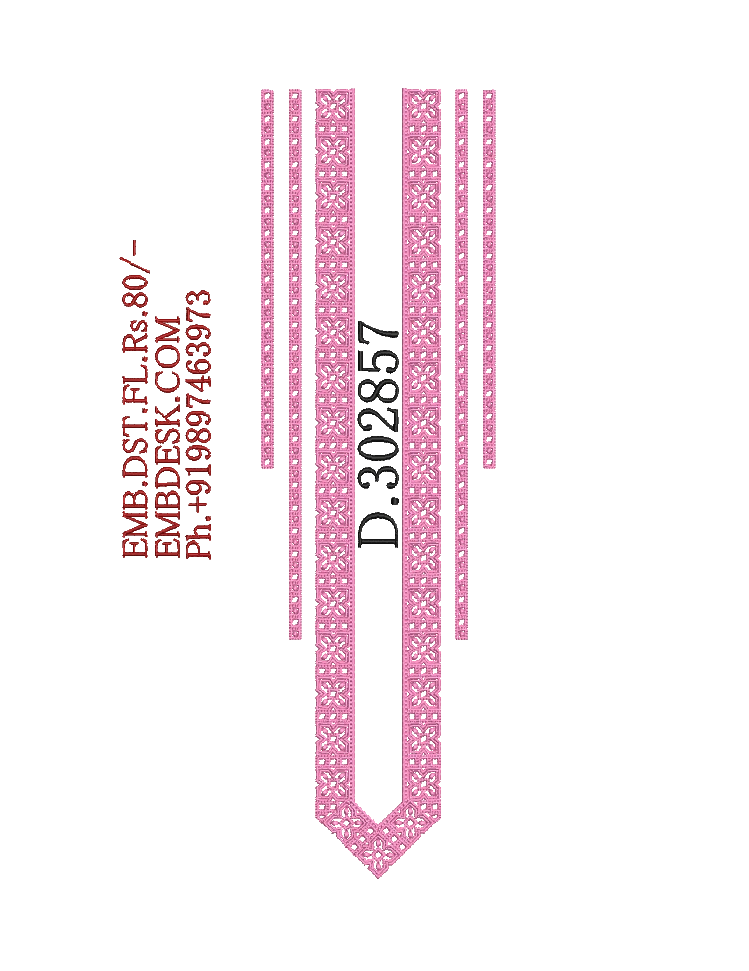 Fancy men's neck kurta
