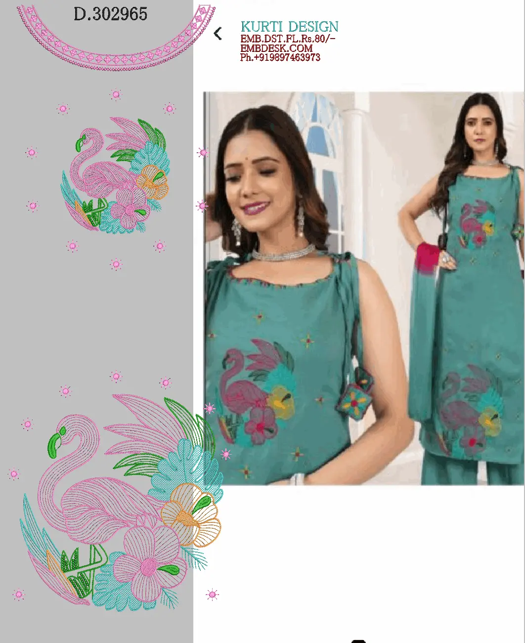 Neck & Top Kurties 
