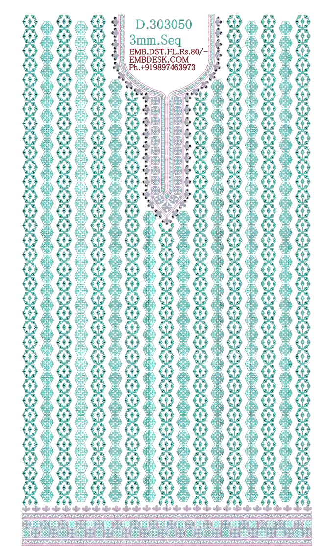 3mm seq fancy Long suit