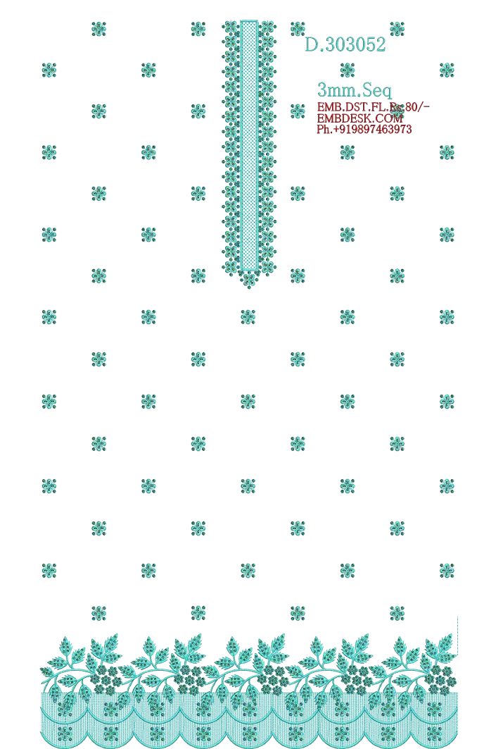 3mm seq fancy Long suit