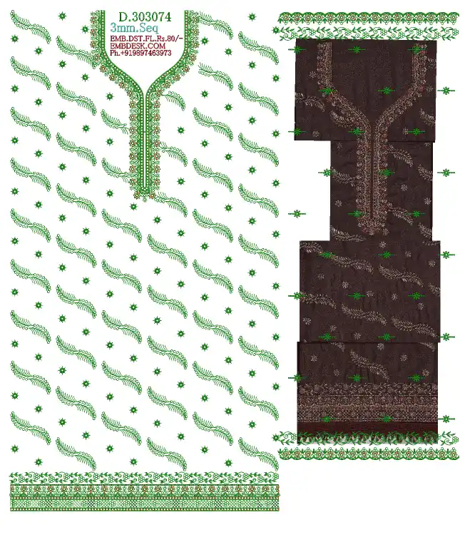 3mm seq fancy Long suit 