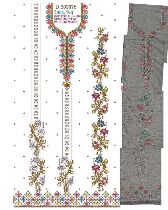3mm seq fancy Long suit 