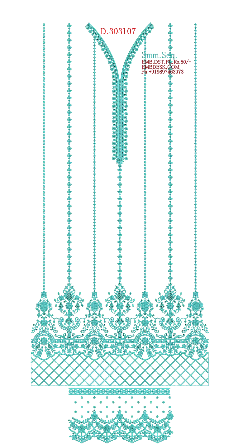 3mm Seq. Arabian long suit