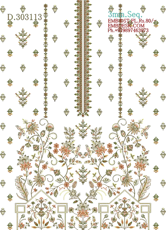 3mm Seq. Arabian long suit