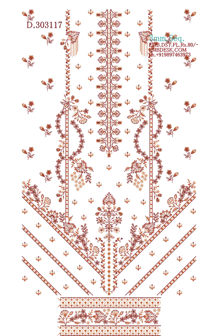 3mm Seq. Arabian long suit