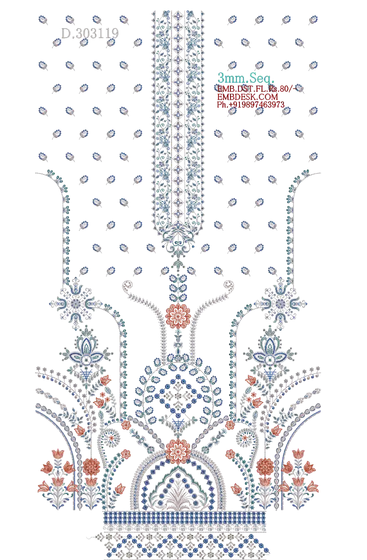 3mm Seq. Arabian long suit