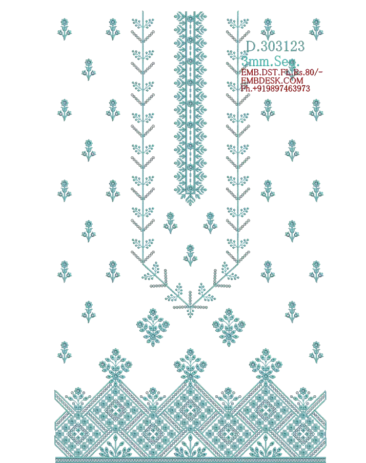 3mm Seq. Arabian long suit