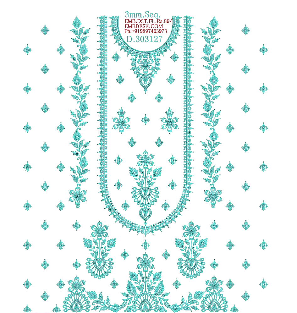 3mm Seq. Arabian long suit