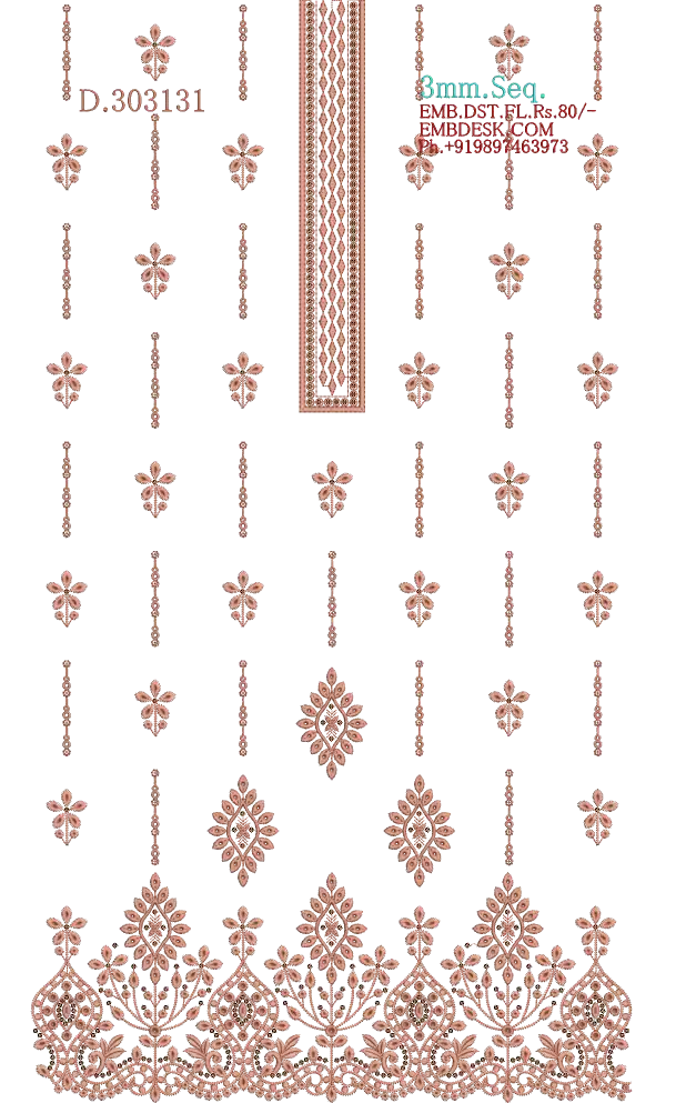 3mm Seq. Arabian long suit