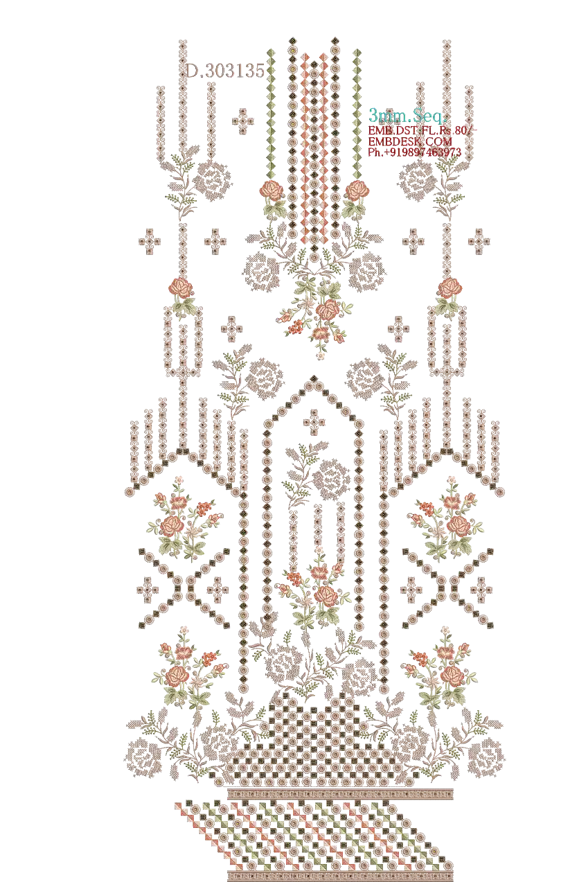 3mm Seq. Arabian long suit