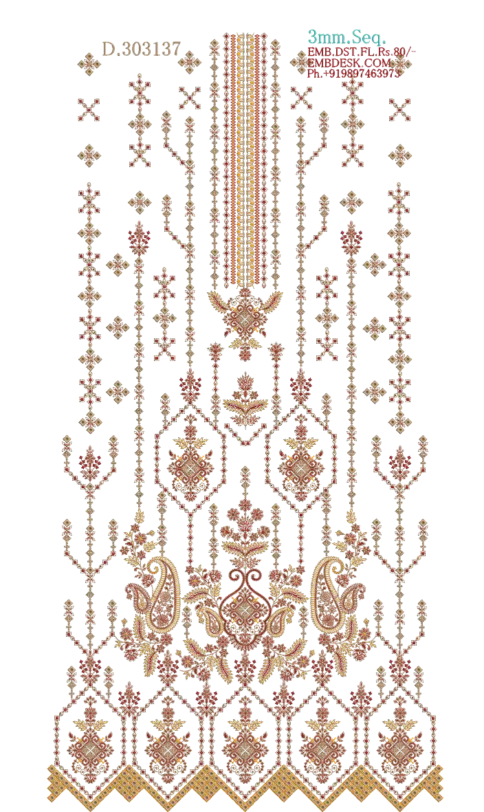 3mm Seq. Arabian long suit