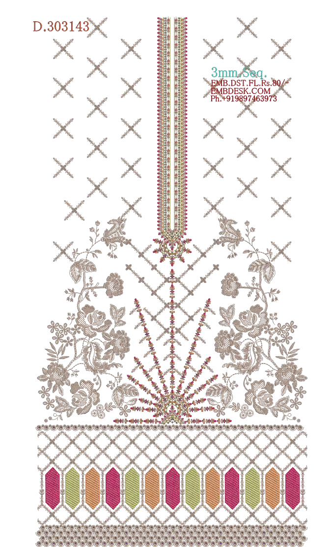 3mm Seq. Arabian long suit