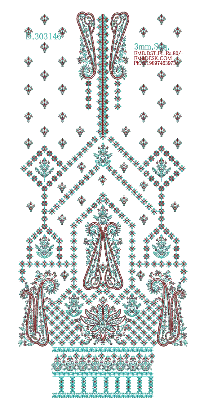 3mm Seq. Arabian long suit