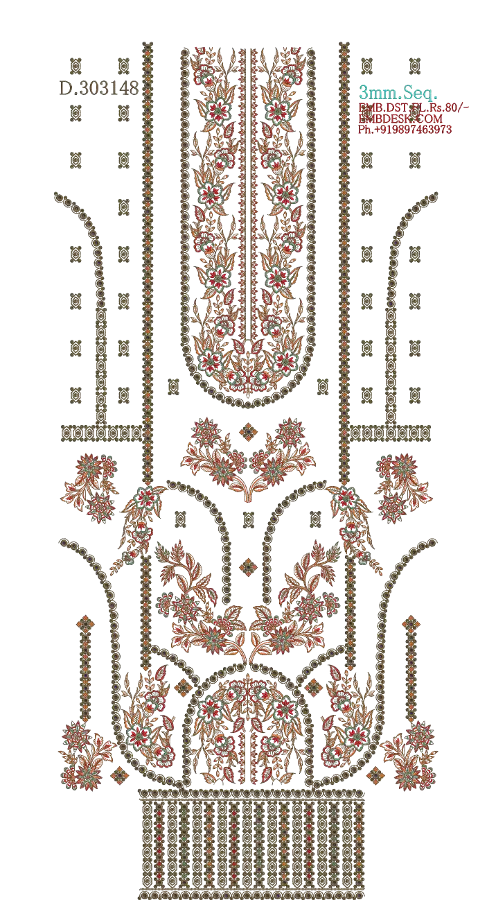 3mm Seq. Arabian long suit