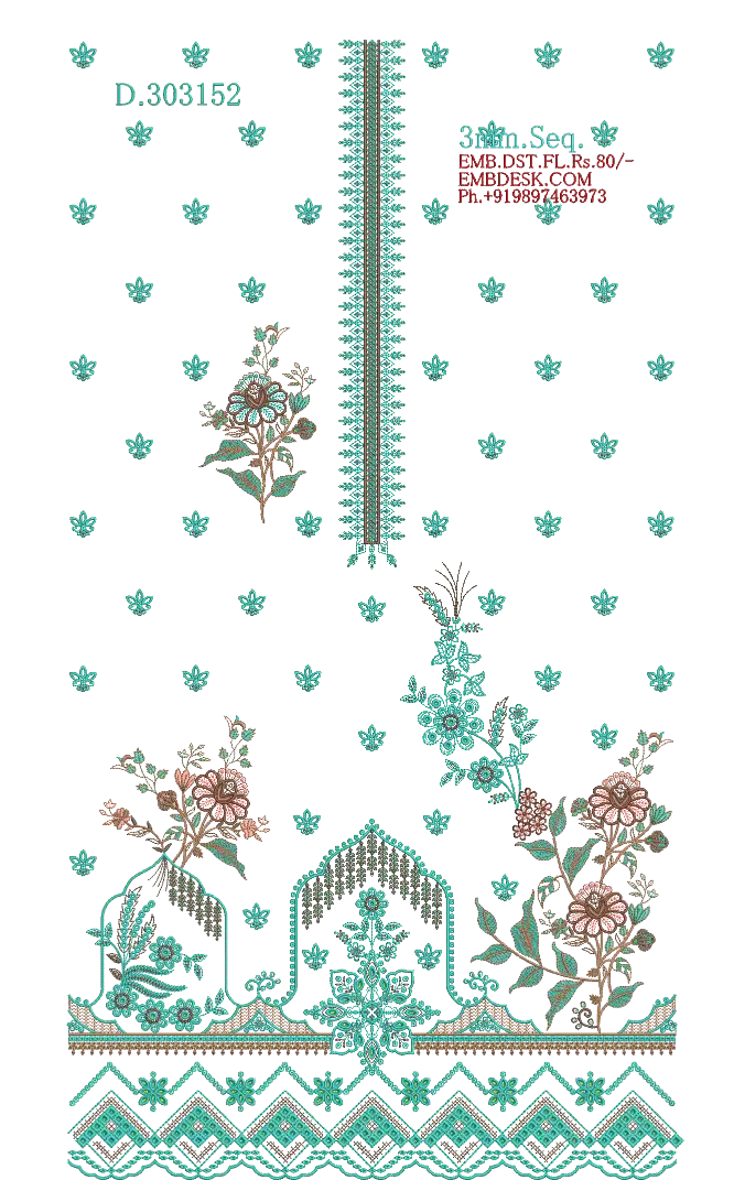 3mm Seq. Arabian long suit
