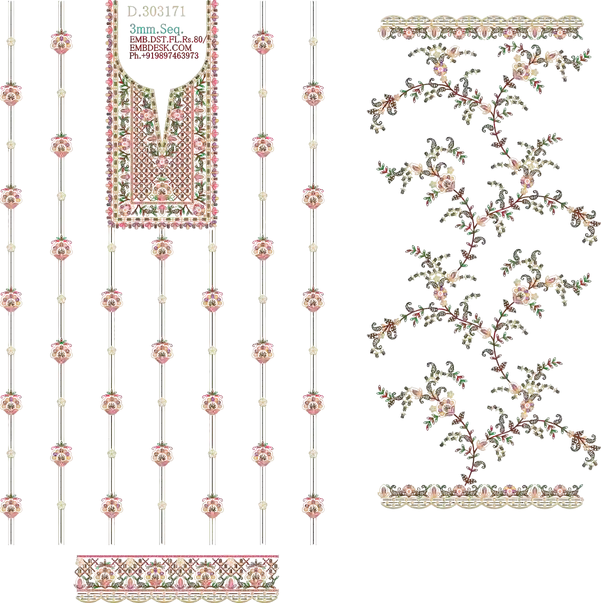 3mm Seq. long suit 