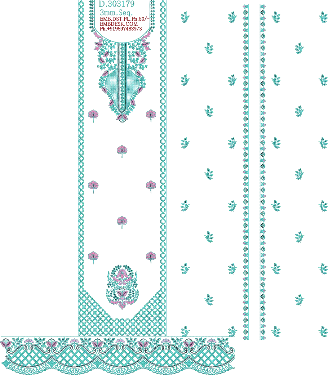 3mm Seq. long suit 