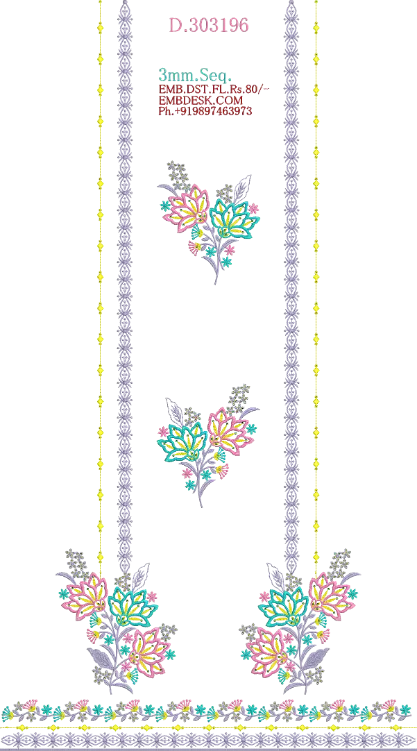 3mm Seq. long suit 