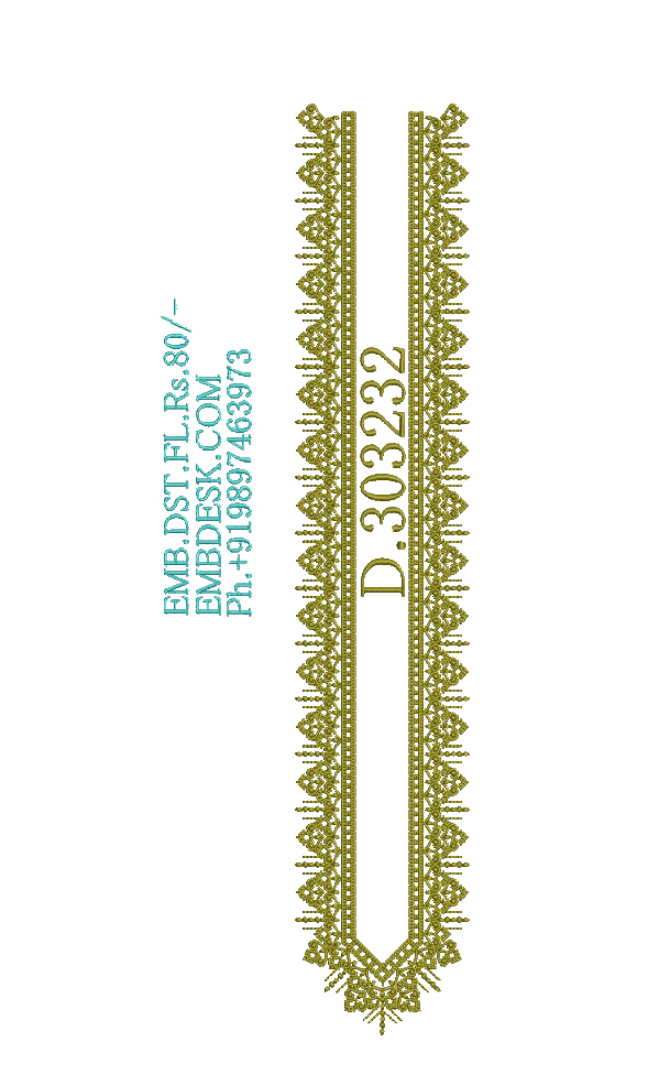 Fancy men's neck kurta 