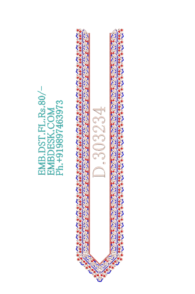 Fancy men's neck kurta 