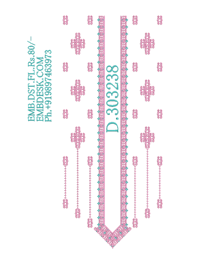Fancy men's neck kurta 