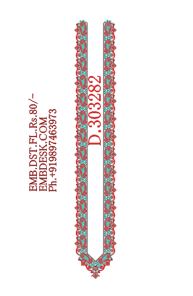 Fancy men's neck kurta 
