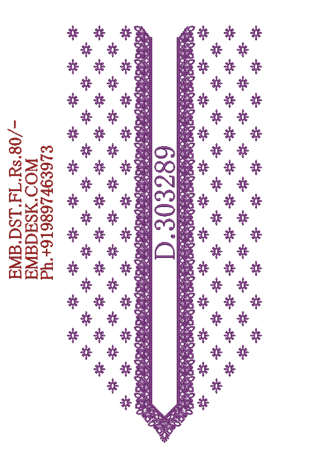 Fancy men's neck kurta