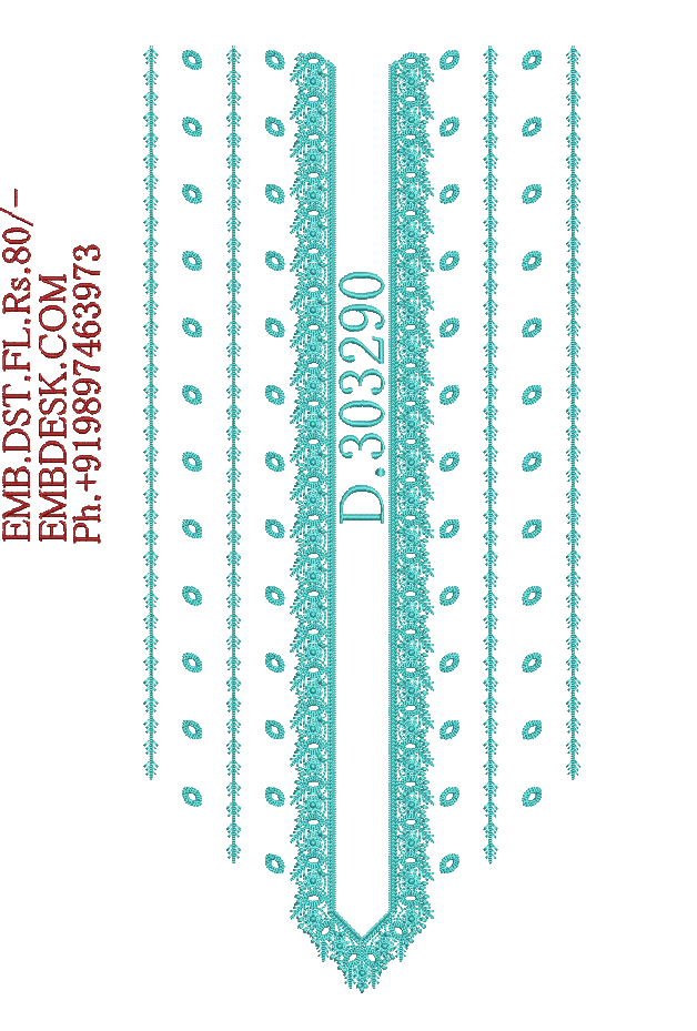 Fancy men's neck kurta 