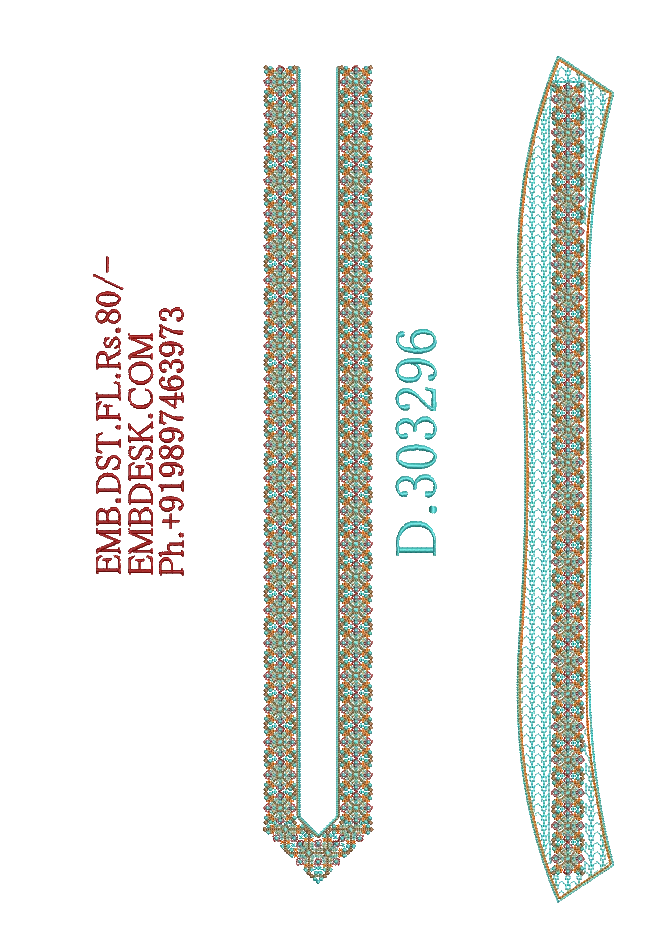 Fancy men's neck kurta 