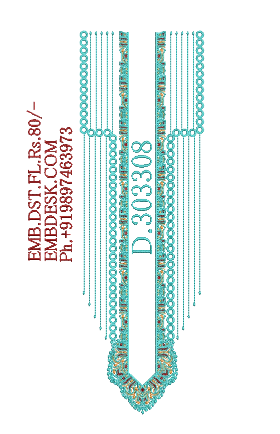 Fancy men's neck kurta 