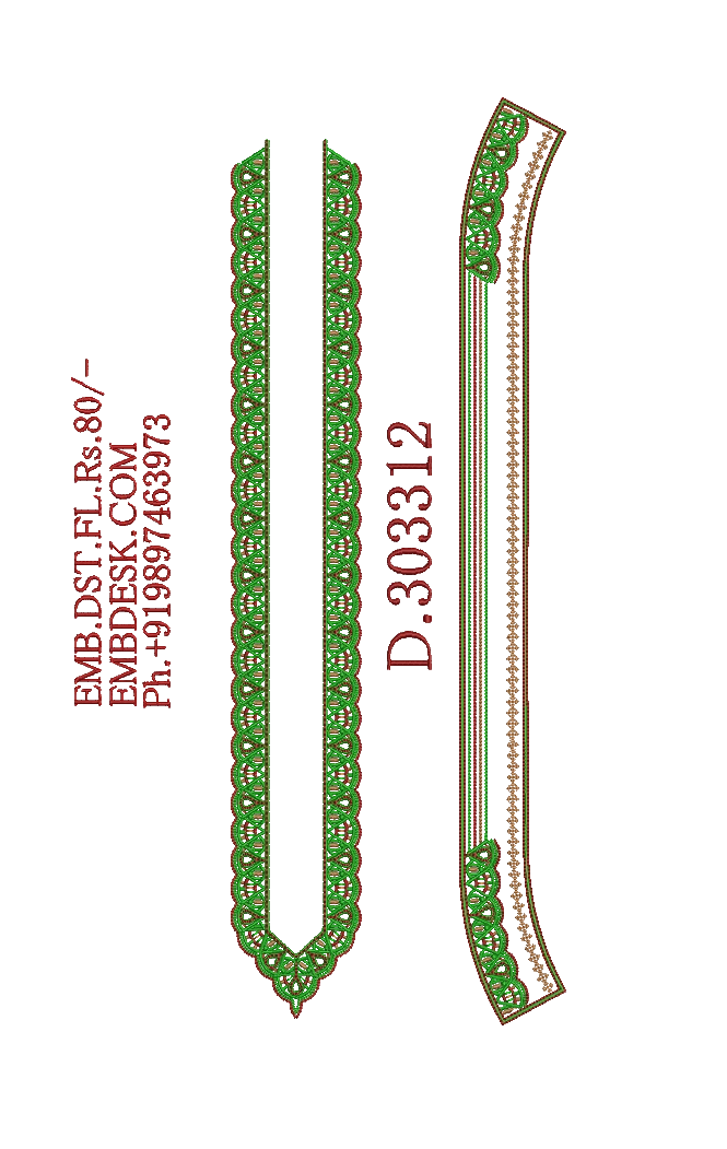 Fancy men's neck kurta 