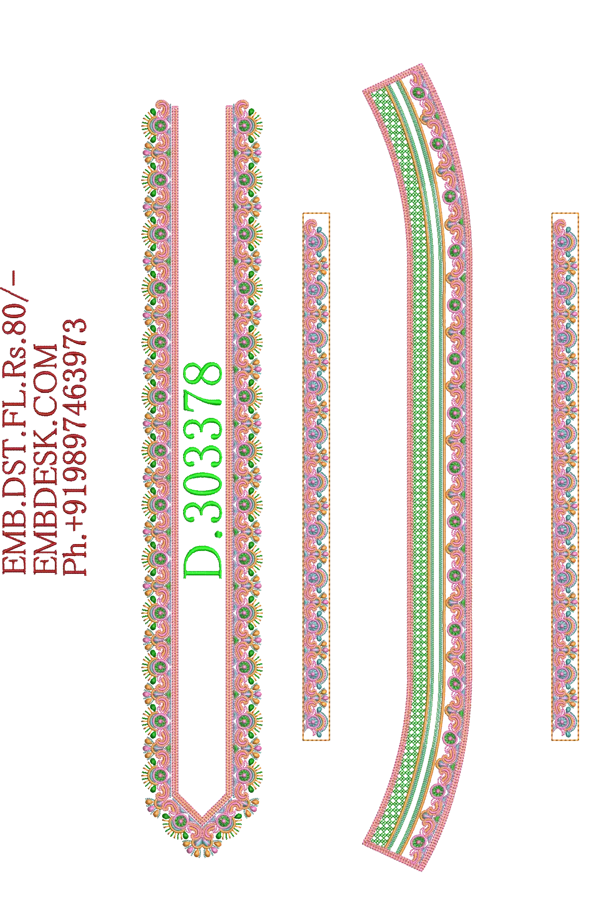 Fancy men's Neck kurta 