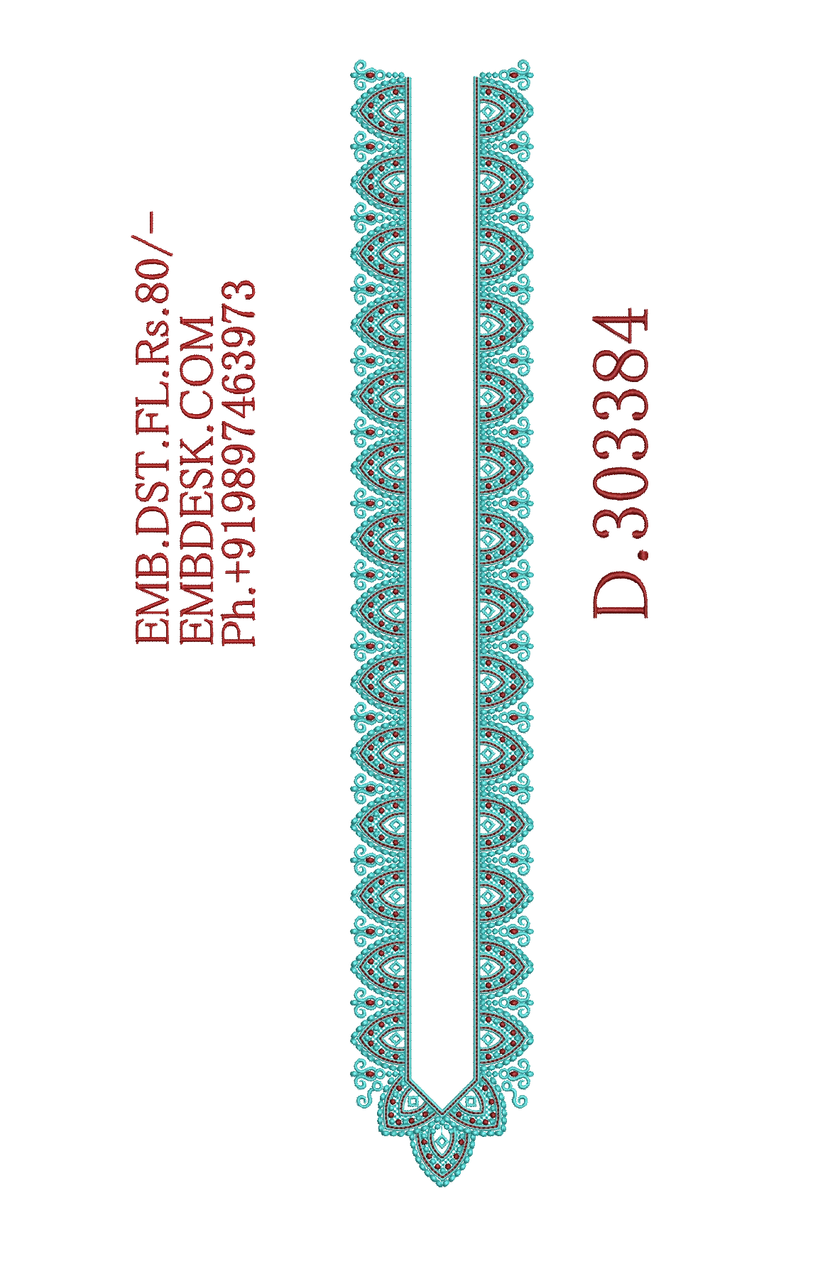 Fancy men's Neck kurta 