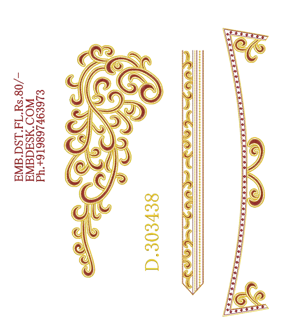 Fancy men's Neck kurta