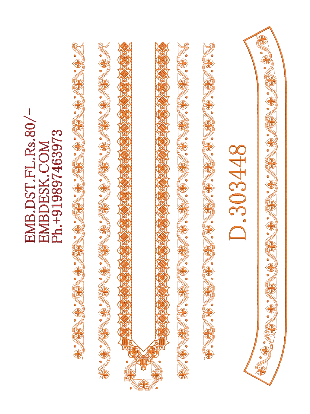 Fancy men's Neck kurta