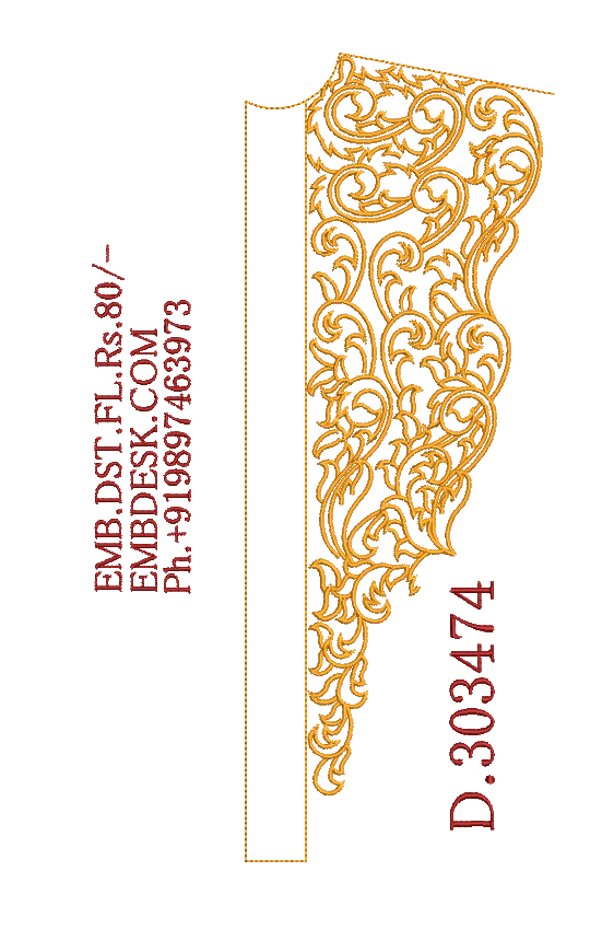 Fancy men's Neck kurta 