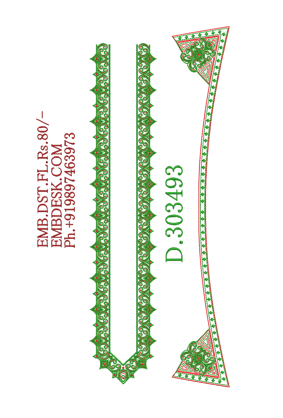 men's neck kurta 