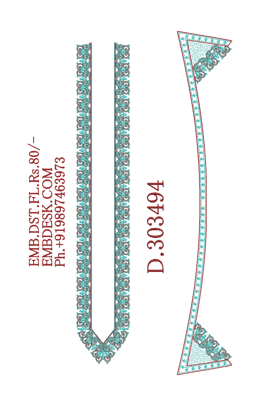 men's neck kurta