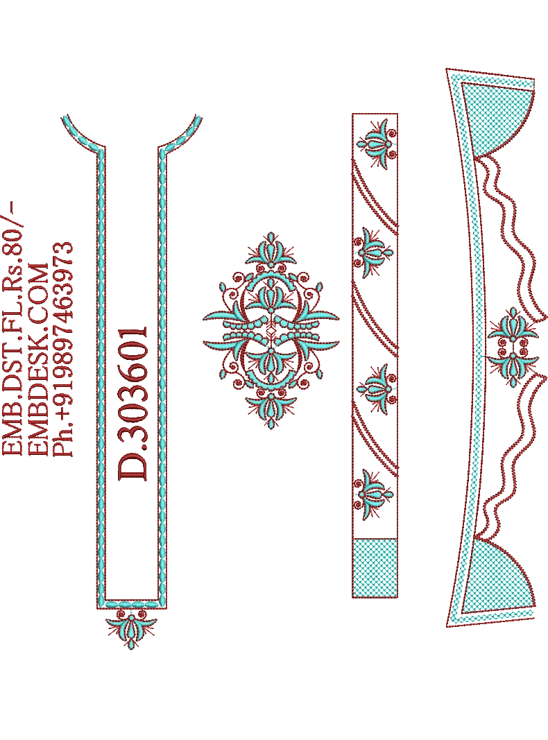 men's neck kurta