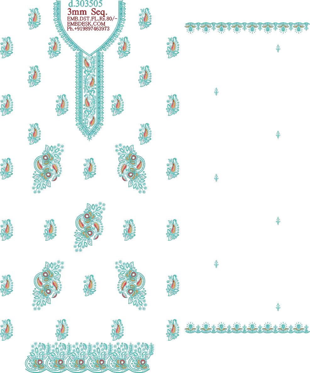 3mm seq. Long suit 