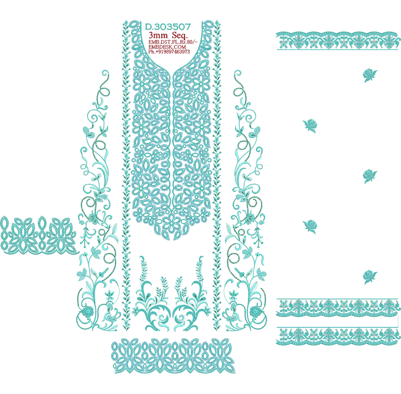 3mm seq. Long suit 