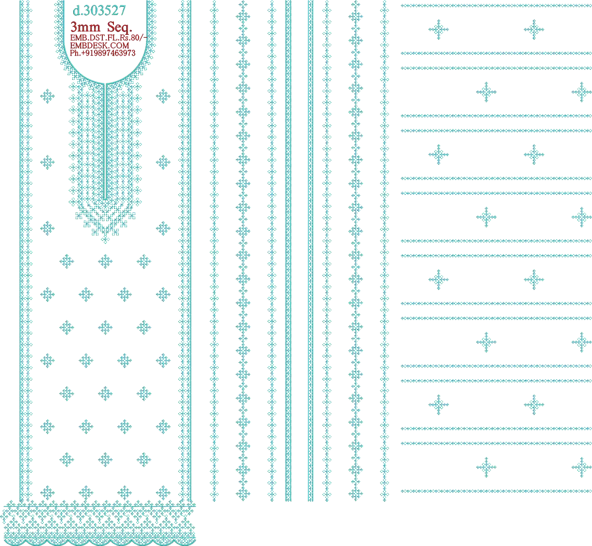 3mm seq. Long suit