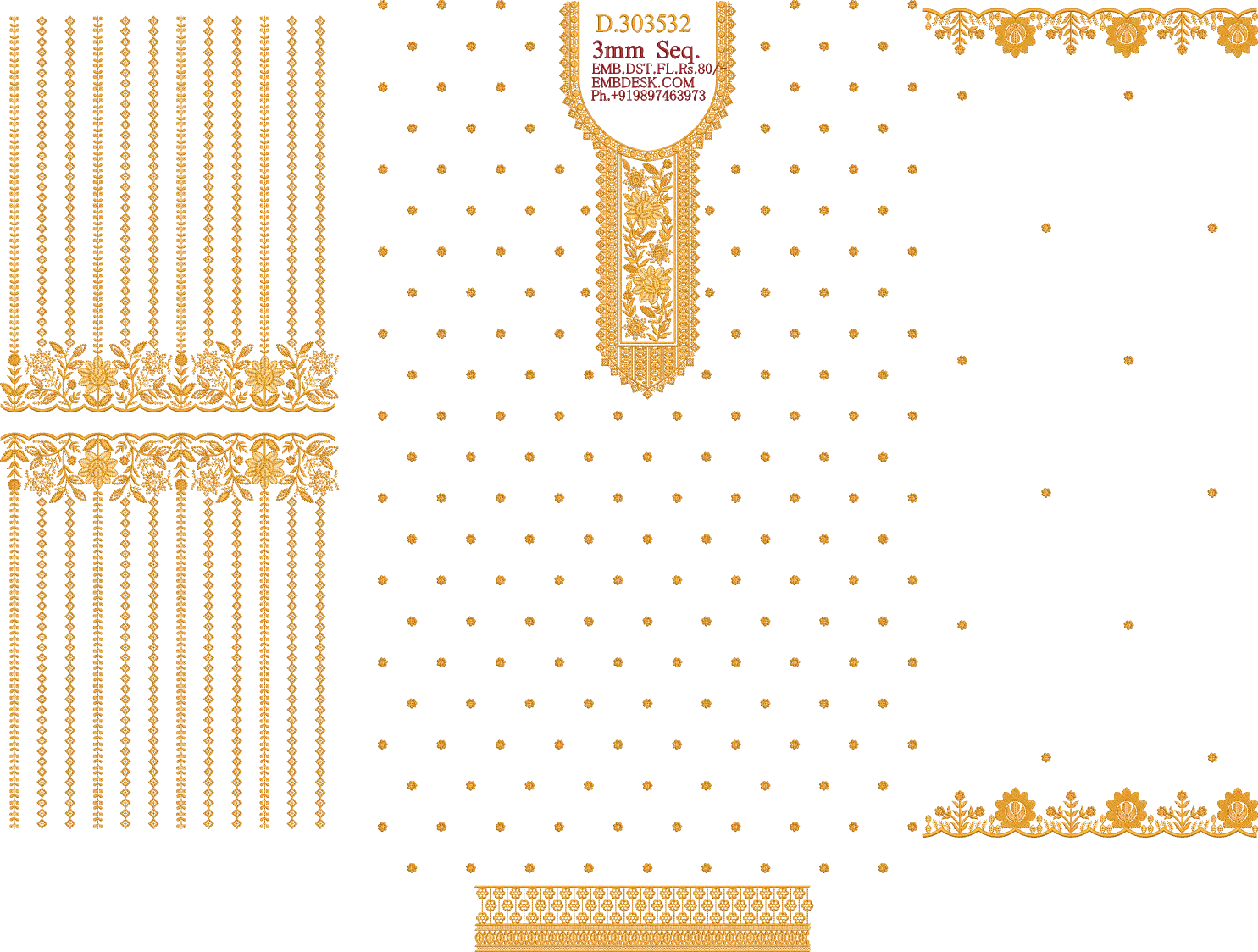 3mm seq. Long suit 